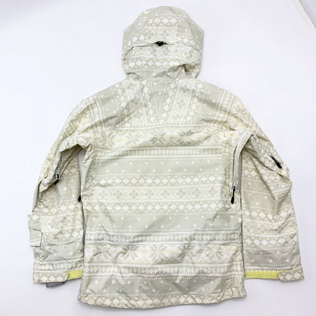  Colombia COLUMBIA XS PM2160 Flurry Exposure Jacket snowboard wear snowboard white thin snow pattern snow wear white group #DD130