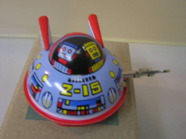 # { tin plate. toy }..... move!![zen my UFO ] #