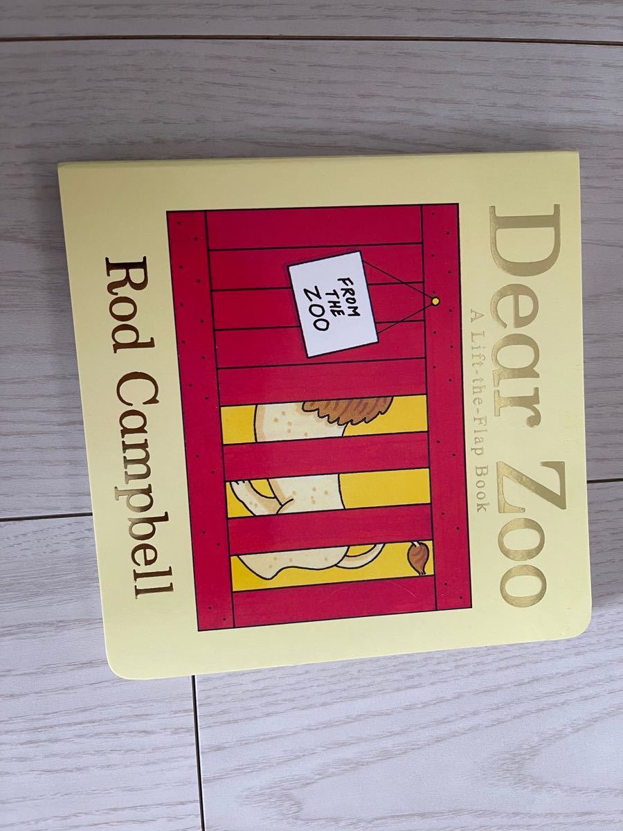 こども英語絵本　english　book 「Dear zoo」   ボードブック