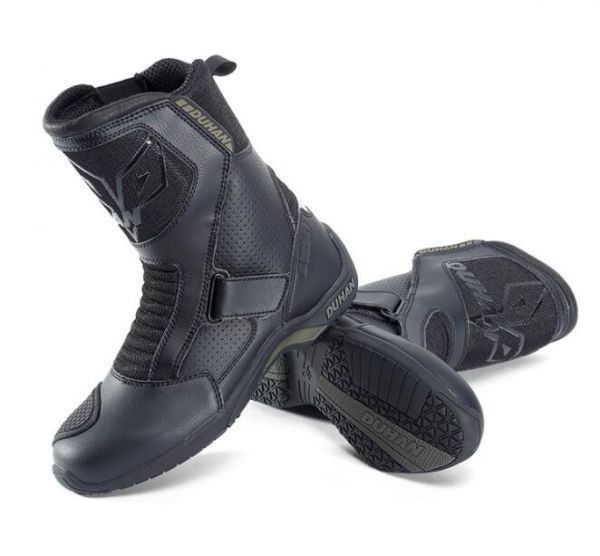 バイク ブーツ メンズ 黒色ミリタリー バイカー用靴 レザー革モトクロスミドル オートバイ ドライビング厚底かっこいい [サイズ 選択可]