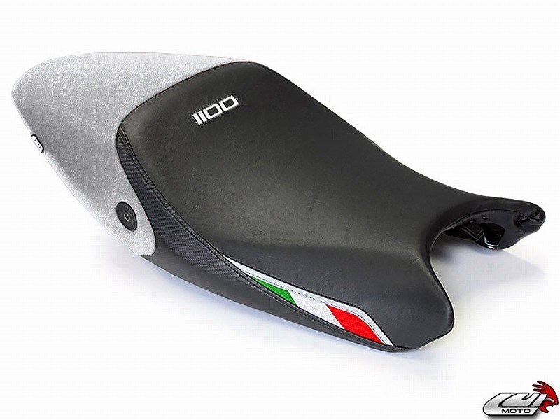 DUCATI MONSTER 696 795 796 1100 08-14 LUIMOTO 製1100 | ライダーシートカバー (Team Italia 1072104)_画像1