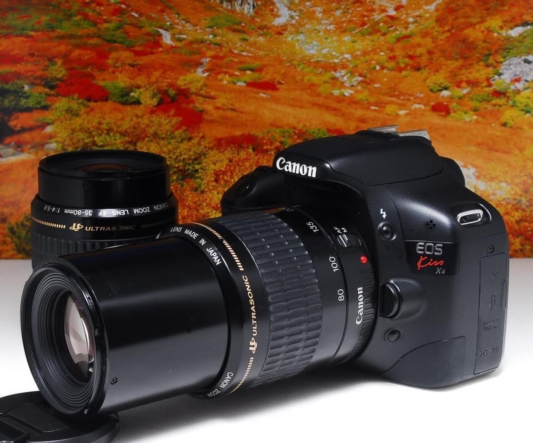 人気の春夏 デジタル一眼レフカメラ-Canon EOS KISS X4 Ｗ ダブル レンズ 望遠 初心者 オススメ - tedwinatrim.com