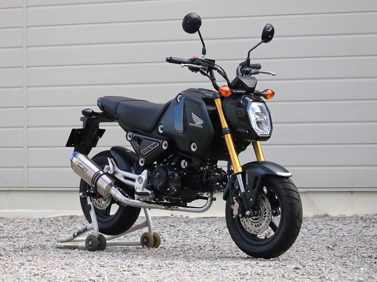 新品 WR'S 2021~ グロム (2BJ-JC92) SS-OVALフルエキゾースト