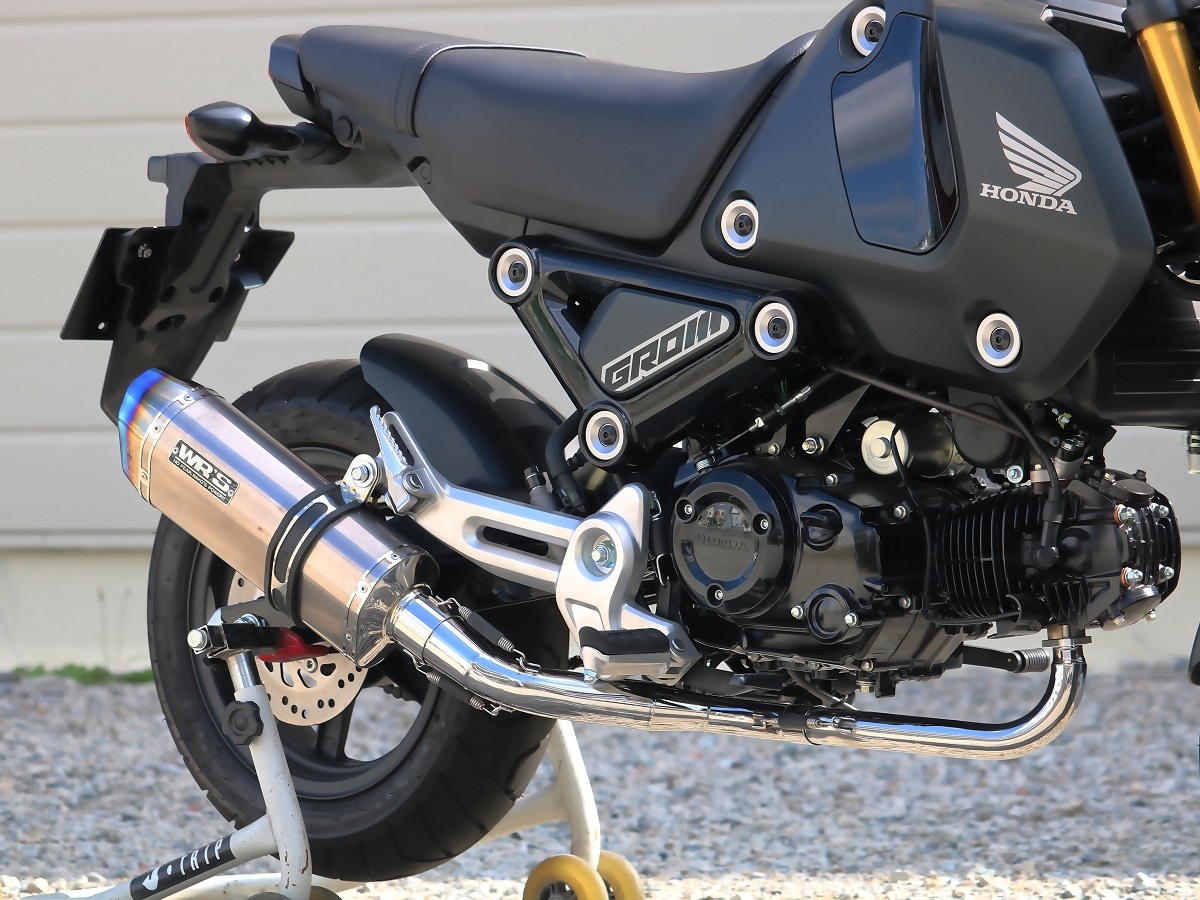 新品 WR'S 2021~ グロム (2BJ-JC92) SS-OVALフルエキゾースト