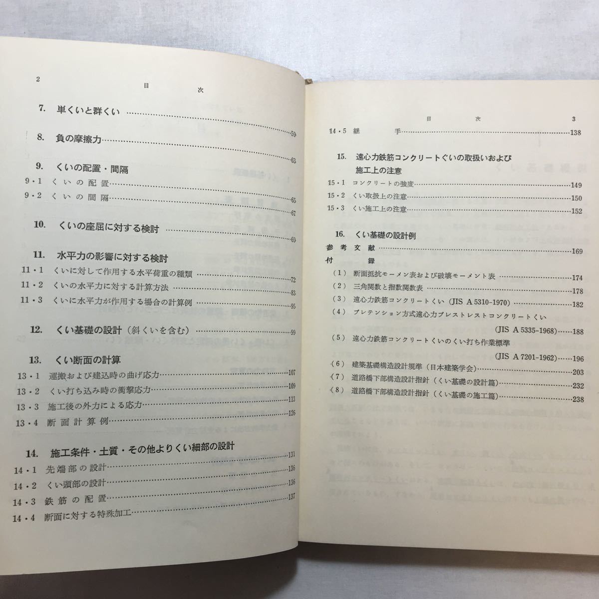 zaa-263♪くい基礎の設計 (1961年) (土木構造物設計シリーズ) 中田 重夫 (著)オーム社 古書, 1974/2/20