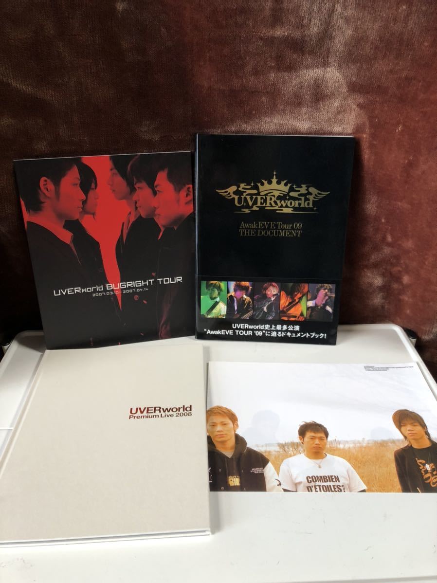 CD-109 【中古品】UVERworld ウーバーワールド TAKUYA∞ アーティストブック  2007～2009 ポスター シール まとめての画像4