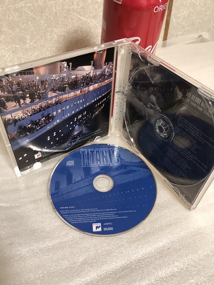 YK-4344（同梱可）TITANIC タイタニック CD MUSIC FROM THE MOTION PICTURE 映画 Leonard レオナルドディカプリオ_画像3