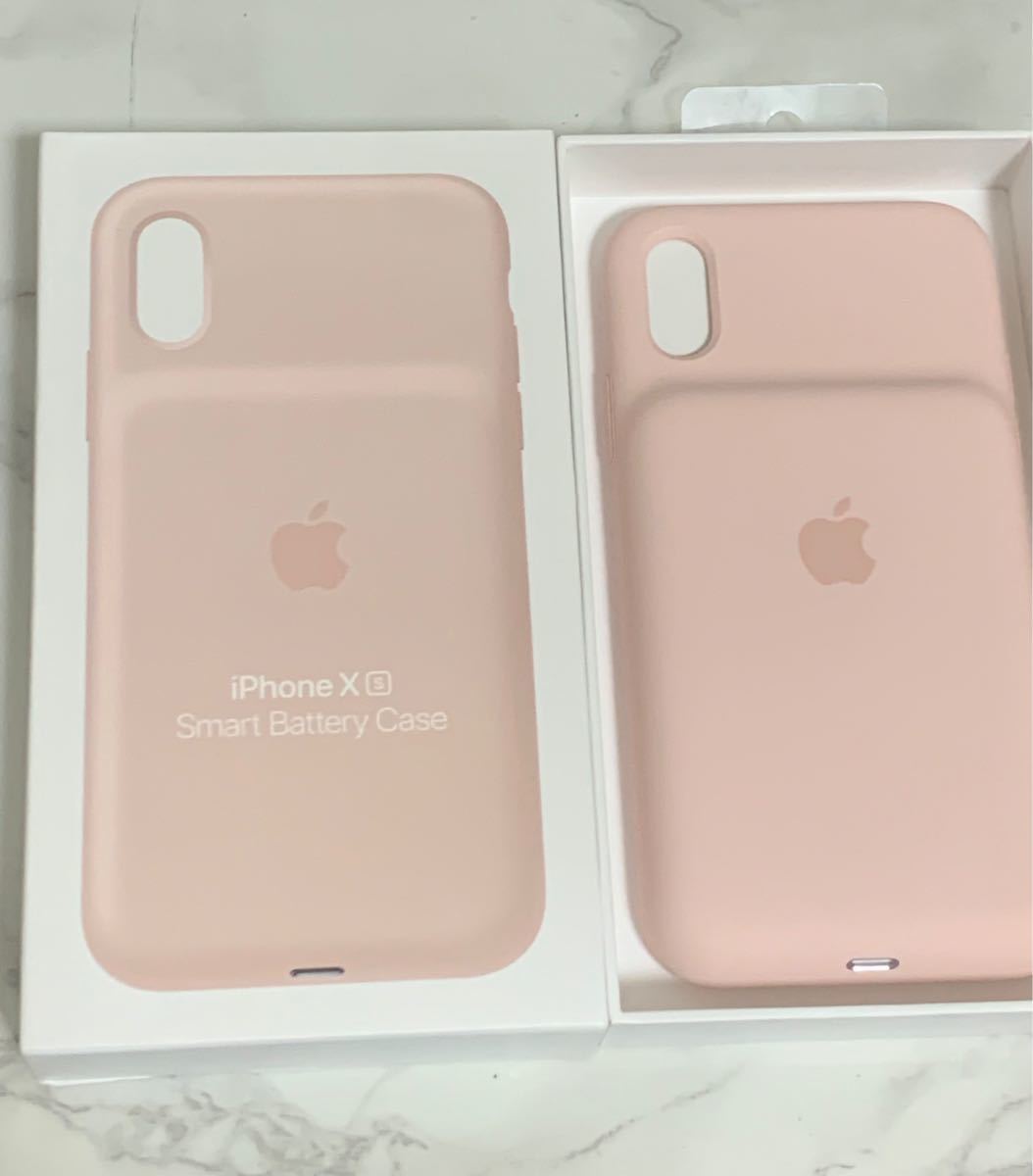 新品未使用 Apple純正 iPhoneXS Smart Battery Case Pink Sand スマートバッテリーケース 