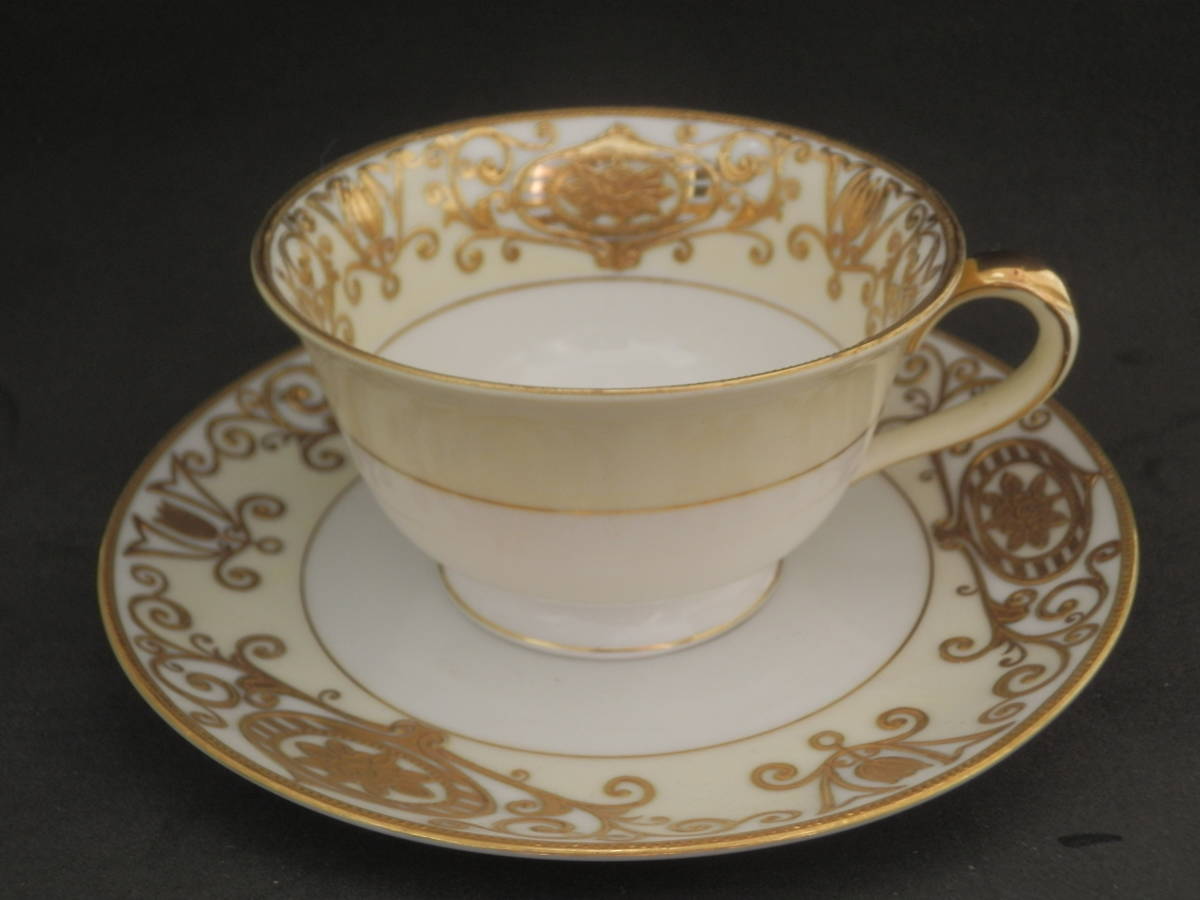  Old Noritake * Christmas bowl 175 series cup & saucer 1 set peak up (BB)