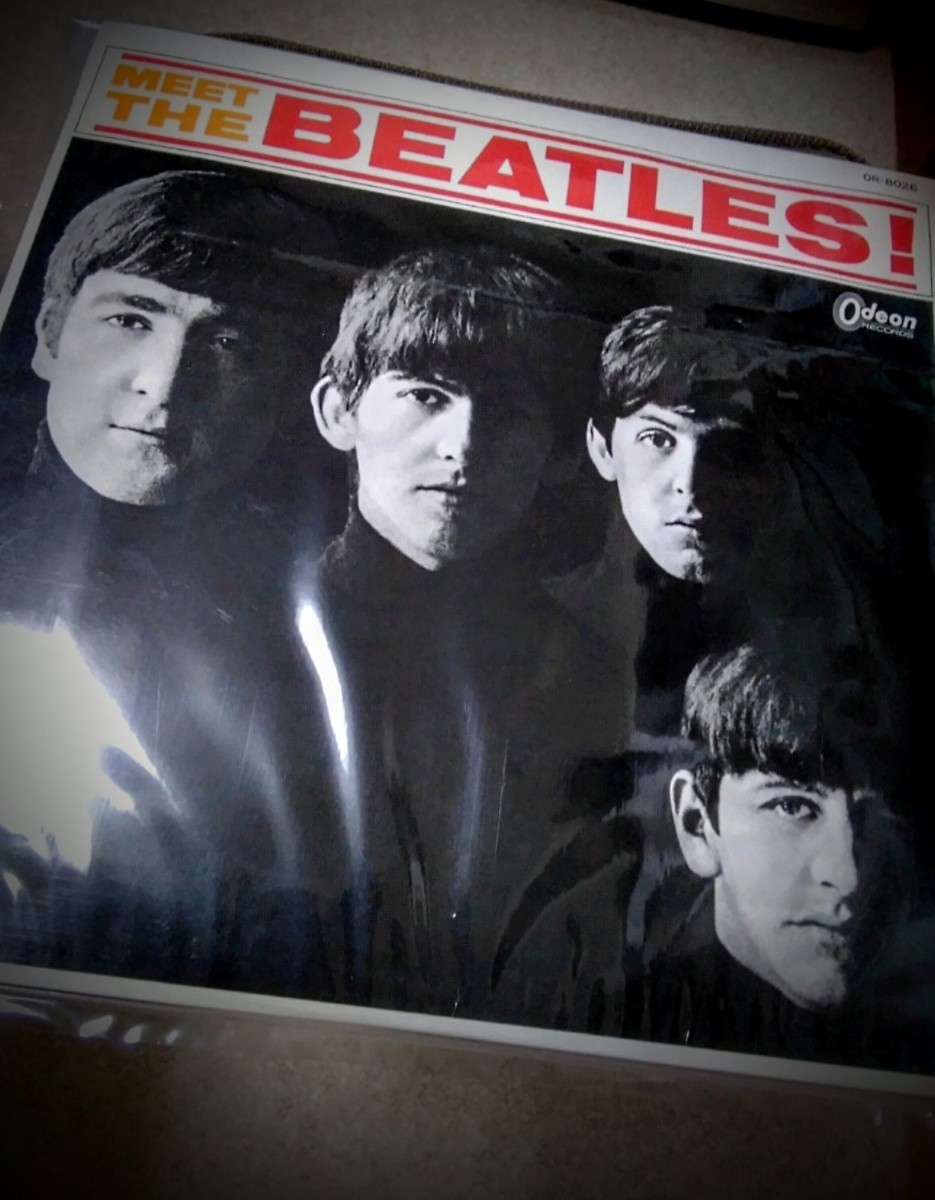 ザ・ビートルズ　【日本独自１stーアルバム】『MEET THE BEATLES』1967年プレス　逆に貴重　オデオン盤最終
