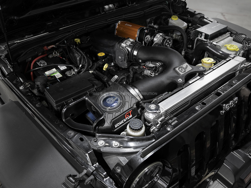 afe エア インテーク 2012-2018年 ジープ ラングラーJK Sprintex Supercharger V6 3.6L 湿式 車検対応_画像5
