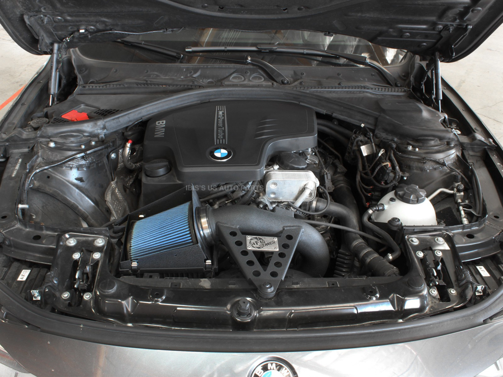 afe エア インテーク 2013-2016年 BMW 428i F32/F33/F36 N20 turbo 2.0L 湿式 車検対応_画像6