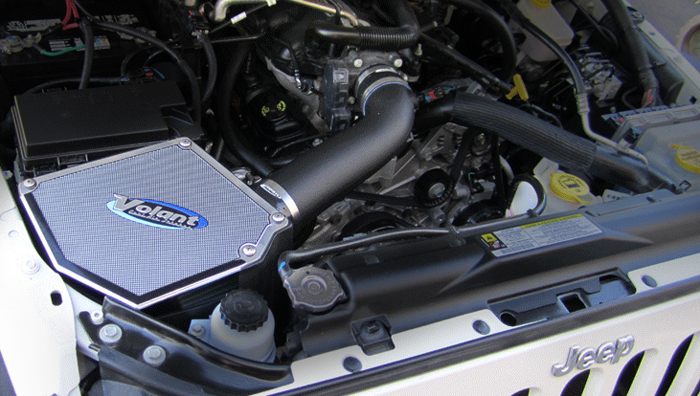 Volant エア インテーク 2007-2011年 ジープ ラングラー JK V6 3.8L 湿式_画像3