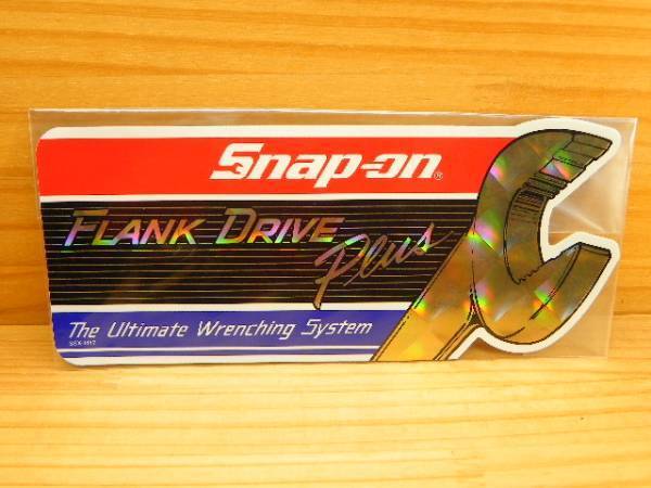 送料込 古い Snap-on スナップオン ステッカー *フランク ドライブ プラス_画像1