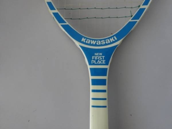 テニスラケット 木製 軟式用 ①_画像3
