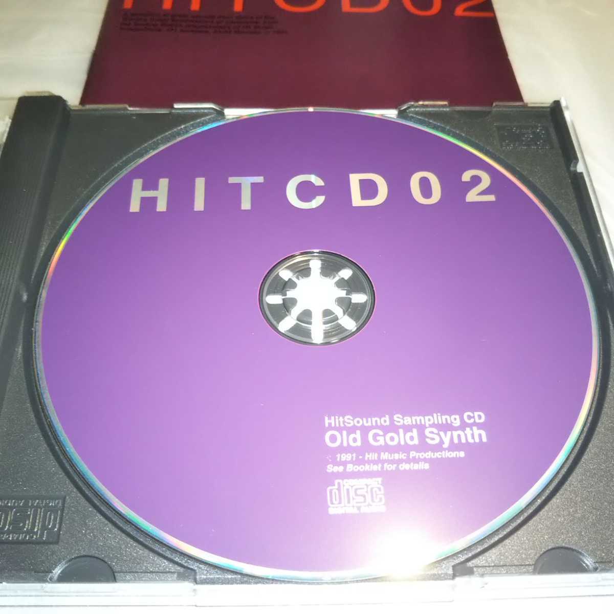 HitSound Sampling CD Old Gold Synth HITCD02 サンプリング ARP2600 MiniMoog ミニムーグ Roland Juno 106 MKS70 Korg DVP1 Vocoder_画像2