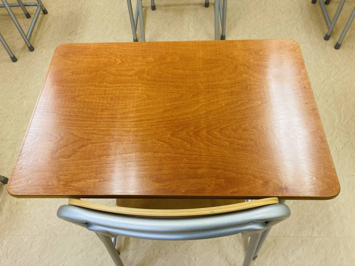 希少！昔なつかしい！学校の机とイスのセット HouToKu 勉強机椅子