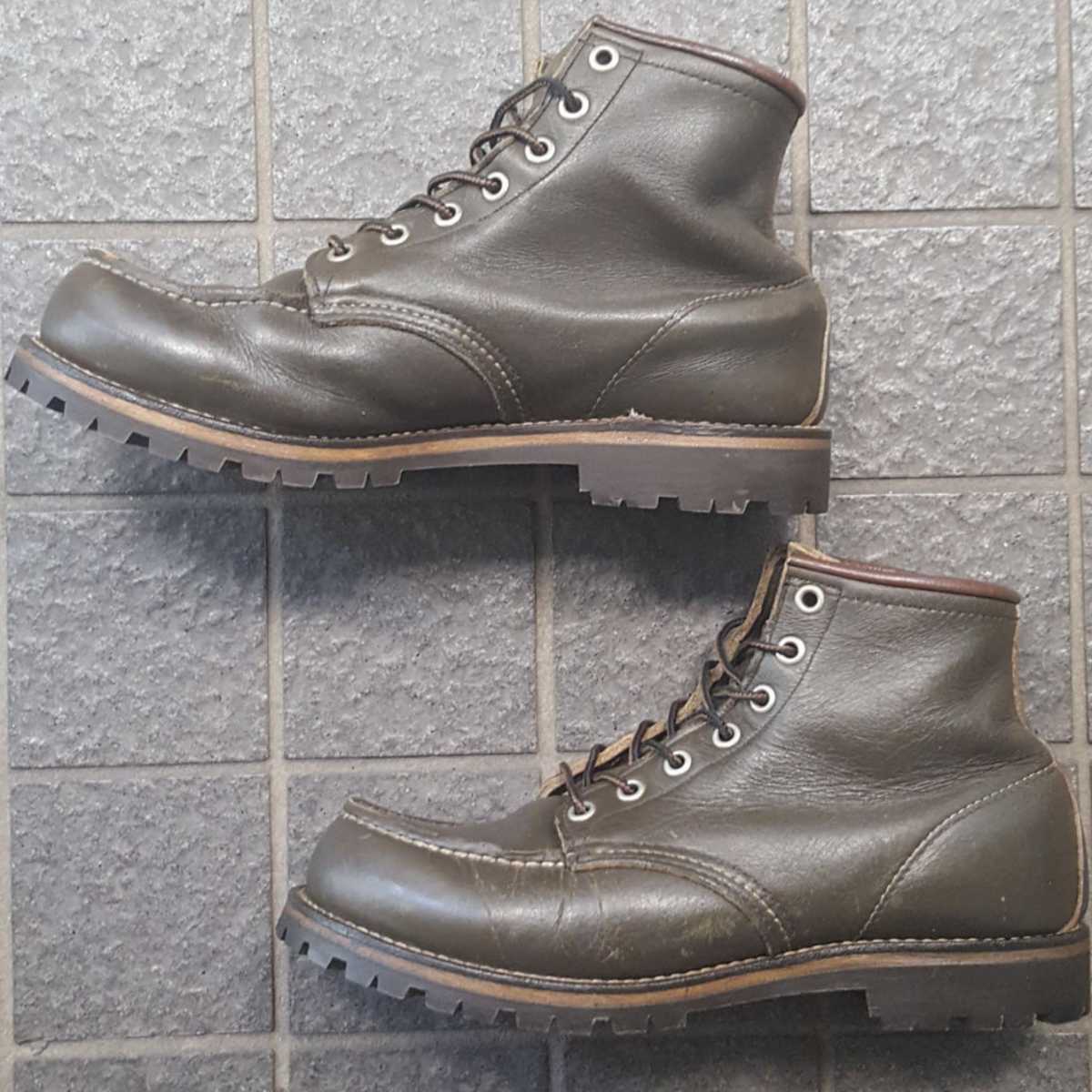 限定品】REDWING レッドウィング 8180 オールソールカスタム カーキ