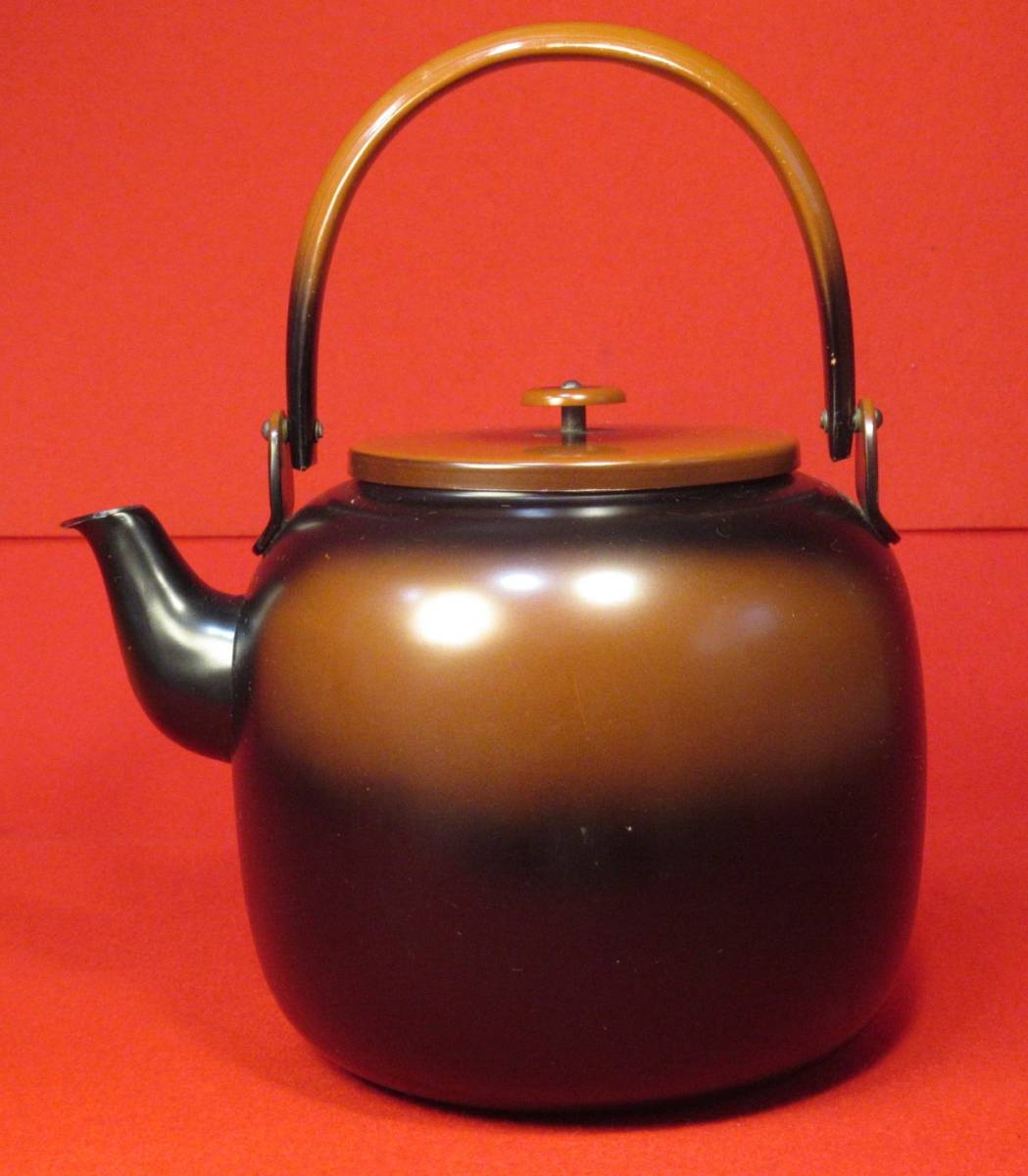 WEB限定】 【茶道具】 水次 腰黒やかん 口蓋無し *水注*薬缶* - 金属 販売値下 【茶道具】 水次 腰黒やかん 口蓋無し *水注*薬缶* 金属工芸