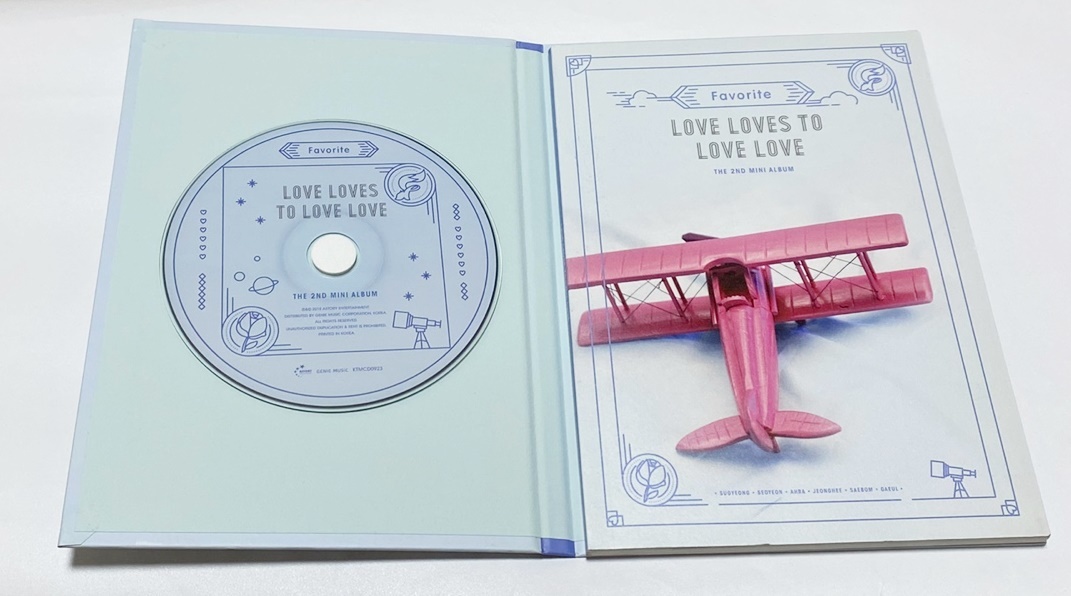 ◆Favorite 2nd Mini Album 『Love Loves To Love Love』直筆サイン非売CD◆韓国_画像4