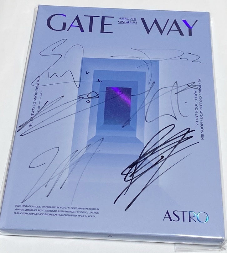 ASTRO GATE WAY 全員のサイン入りCD | www.bangalegal.com.au