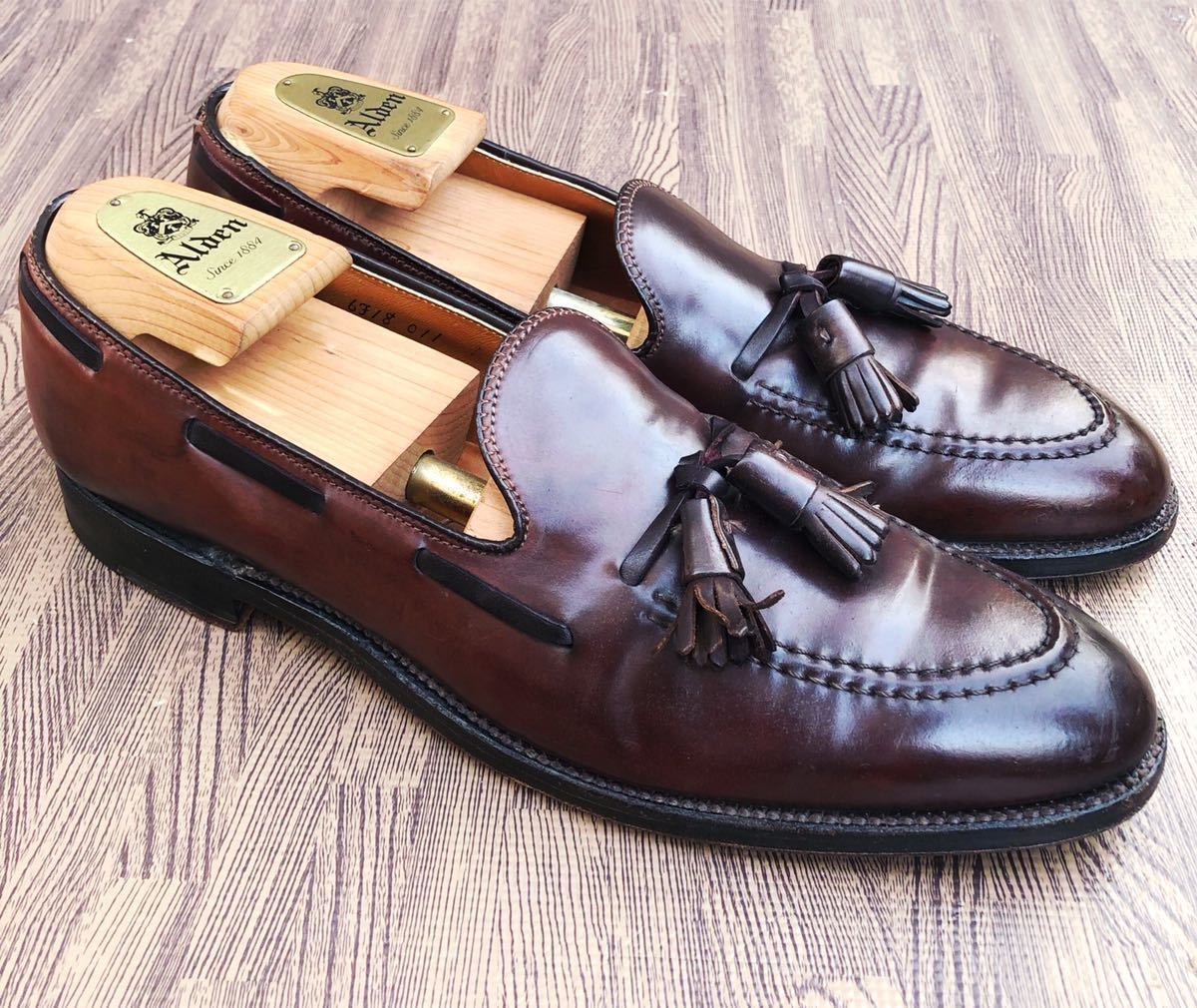美品・74%OFF オールデン Alden タッセルモカシン「563」 コードバン