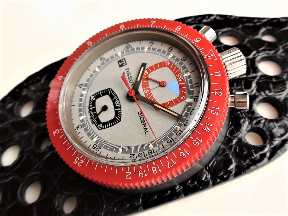 １９６０年代 TISSOT SIDERAL Chronograph 極美品 ＜問題あり＞