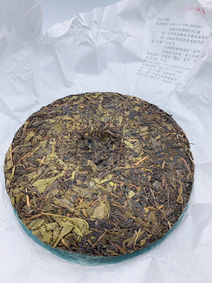 ラスト１点　雲南省　プーアル茶餅茶　「景邁山」　生茶357g_画像3