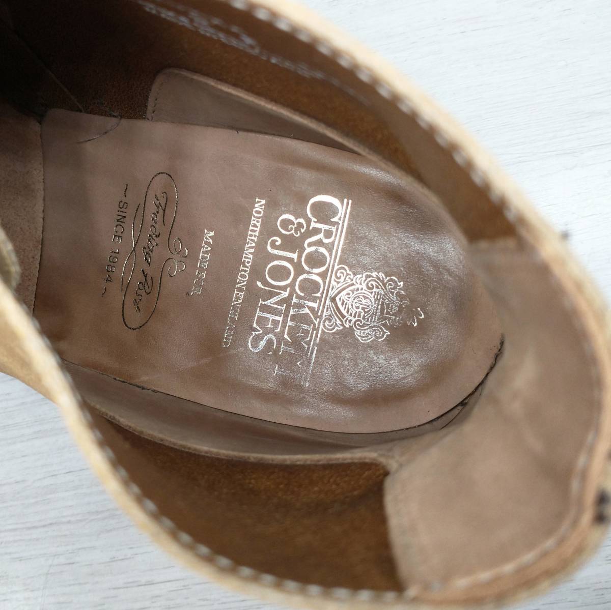 CROCKETT&JONES クロケット&ジョーンズ CHUKKA 8489+3995-01