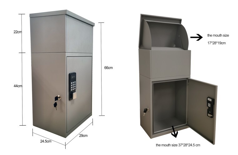 オリジナル 大容量 鍵付き アプリ対応 宅配ボックス 配達ボックス ポスト デリバリー 荷物受け ドロップボックス 再配達 屋外 - ポスト、郵便受け - labelians.fr オリジナル 大容量 鍵付き アプリ対応 宅配ボックス 配達ボックス ポスト デリバリー 荷物受け ドロップボックス 再配達 屋外 - ポスト、郵便受け - labelians.fr