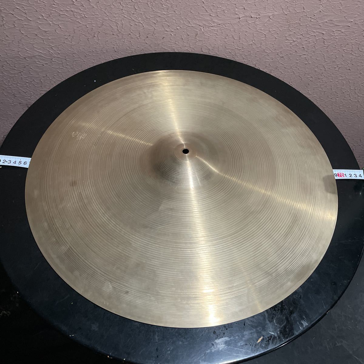 ヴィンテージシンバルZildjian 24インチ　大迫力ワレカケ無し_画像1