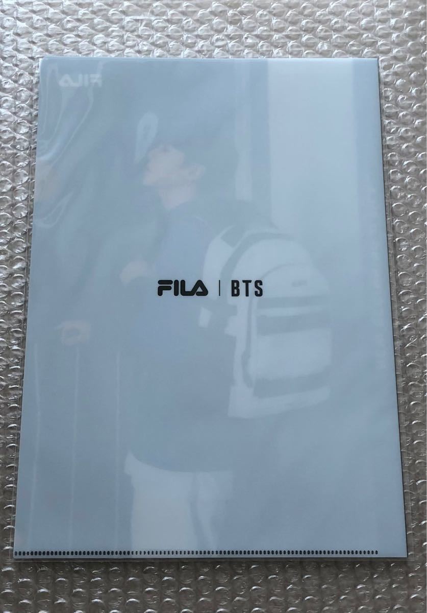 BTS SUGA シュガ ユンギ FILA 非売品 クリアファイル 2枚セット BTS SUGA シュガ ユンギ FILA 非売品 クリアファイル 2枚セット