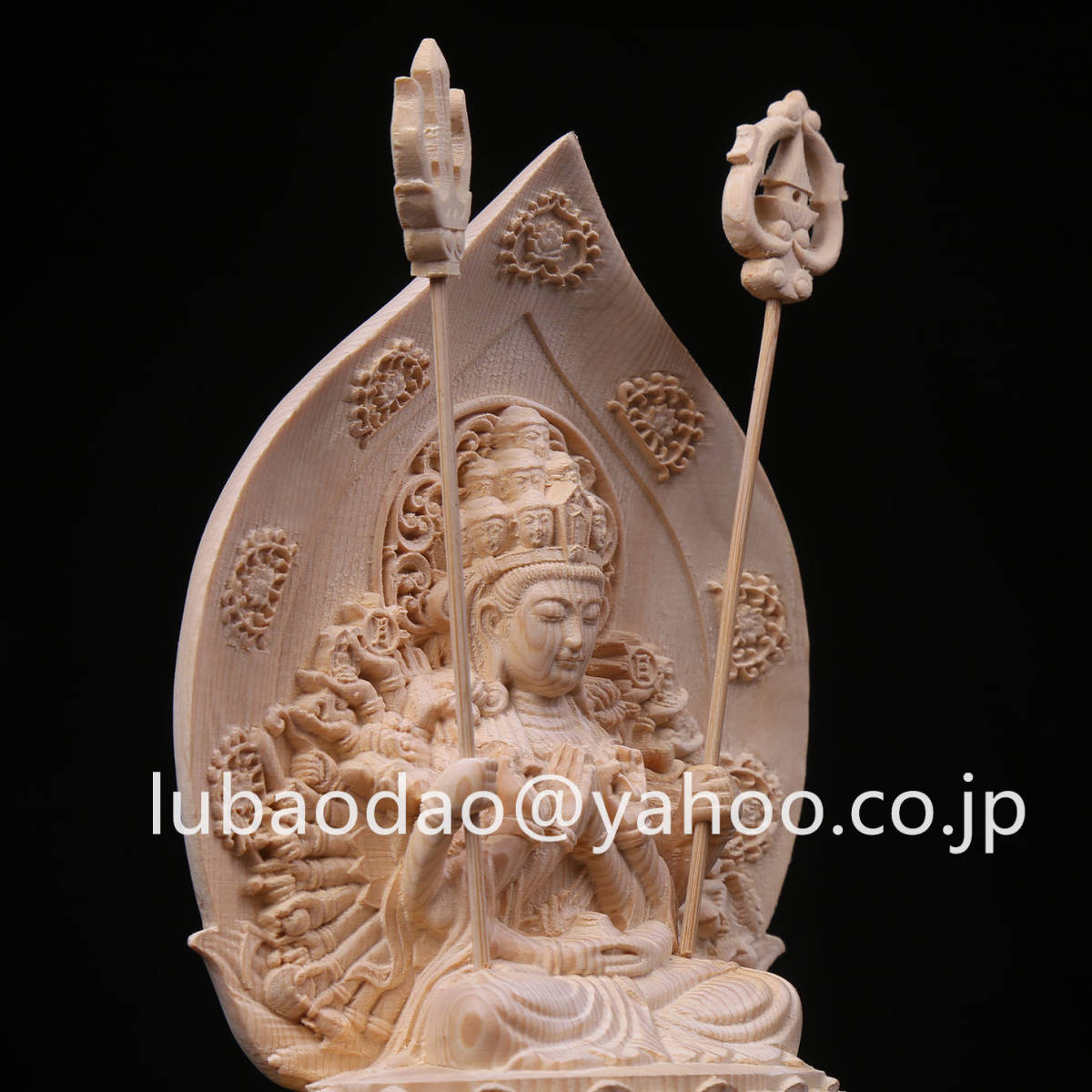 新作 極上品 仏教美術 千手観音菩薩 精密彫刻 仏像 手彫り 木彫 新作 極上品 仏教美術 千手観音菩薩 精密彫刻 仏像 手彫り 木彫