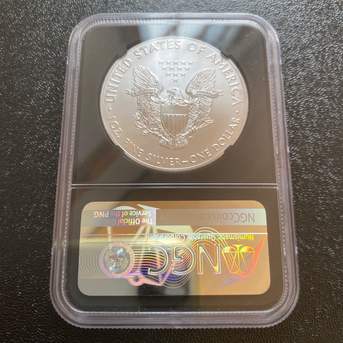 銀貨　99.9%  純銀　シルバー　イーグル 銀貨　ジョー　バイデン　大統領　記念ラベル　NGC 鑑定済み　アメリカ　2021