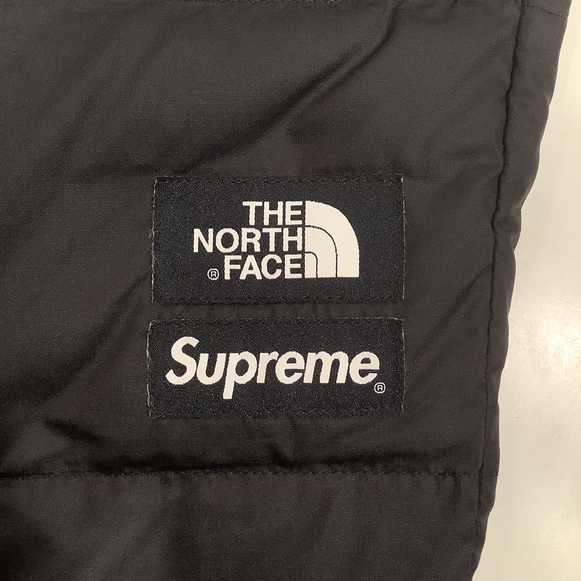 Supreme シュプリーム ×THE NORTH FACE ノースフェイス 2016A/W LEAVES NUPSTE PANT リーブス ヌプシ パンツ ブラック サイズS 531692