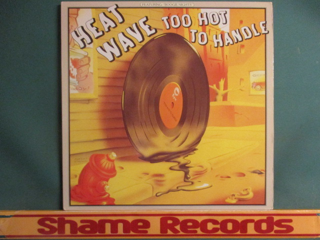 ★ Heat Wave ： Too Hot To Handle LP ☆ 「Ain't No Half Steppin」収録 / Heatwave / 落札5点で送料無料_画像1