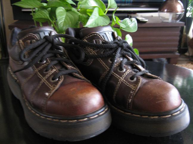 ＊　Dr.Martens ＊ 本革レザーLoカットブーツ ＊　ブラウン AW004 ＊ドクターマーチン　＊　SIZE　5