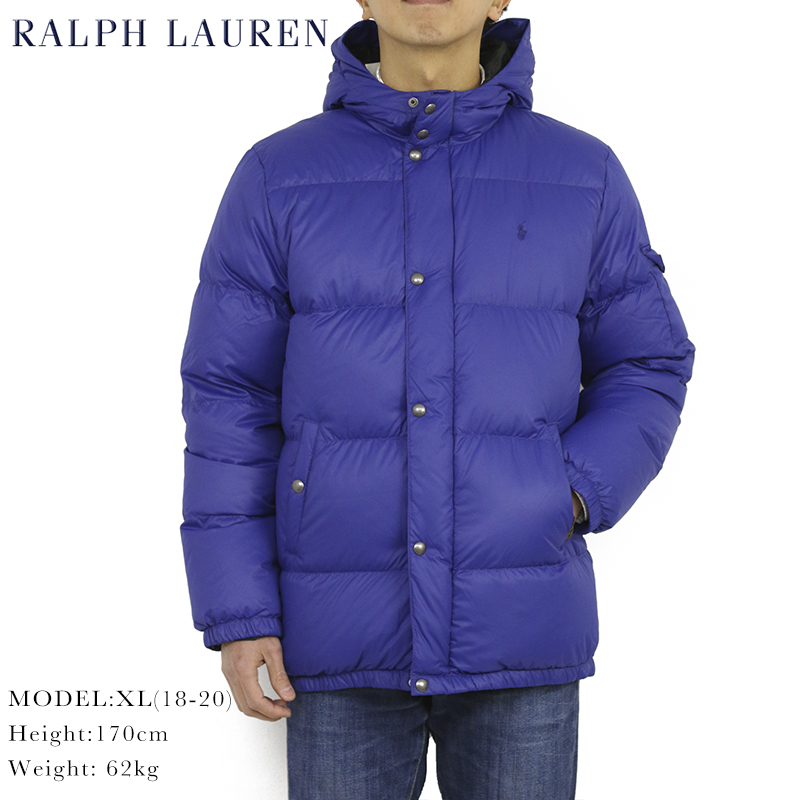 新品 アウトレット A081 boy's XL(18-20)サイズ polo ralph lauren ポロ ラルフ ローレン ダウン ジャケット