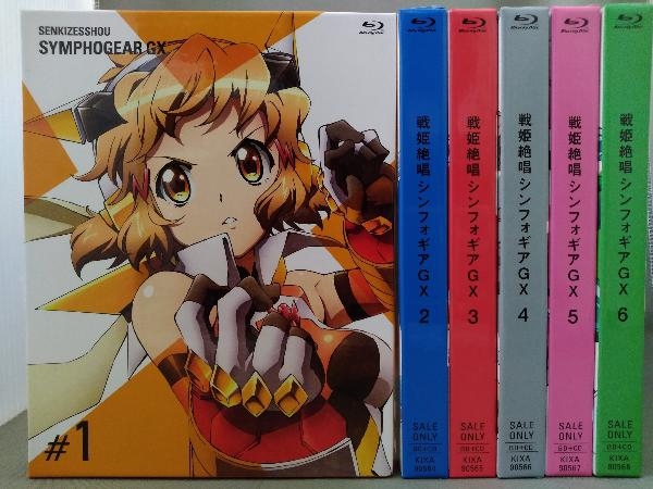Blu-ray Disc】／戦姫絶唱シンフォギアGX 1~6 [全6巻セット]《期間限定版》