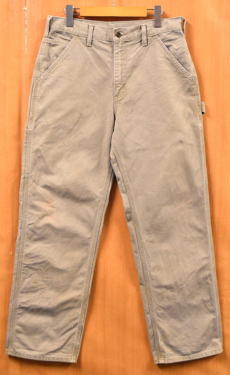 春先取りの Carhartt カーハート W32相当(31918 サンドベージュ系