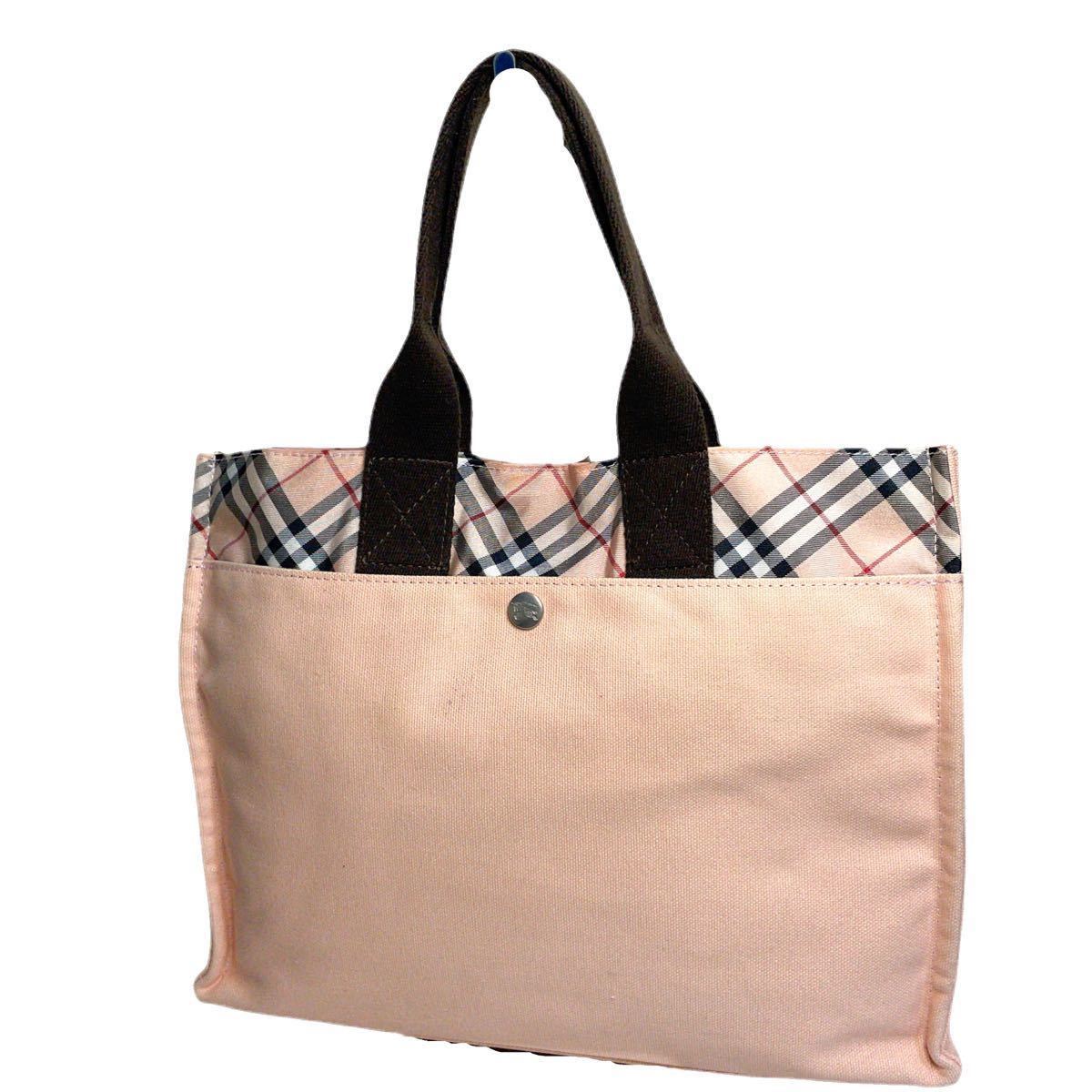 BURBERRY バーバリーハンドバッグピンク