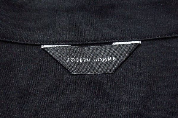 #snc ジョゼフ オム JOSEPH HOMME ポロシャツ 48 黒 半袖 メンズ [690994]の画像5