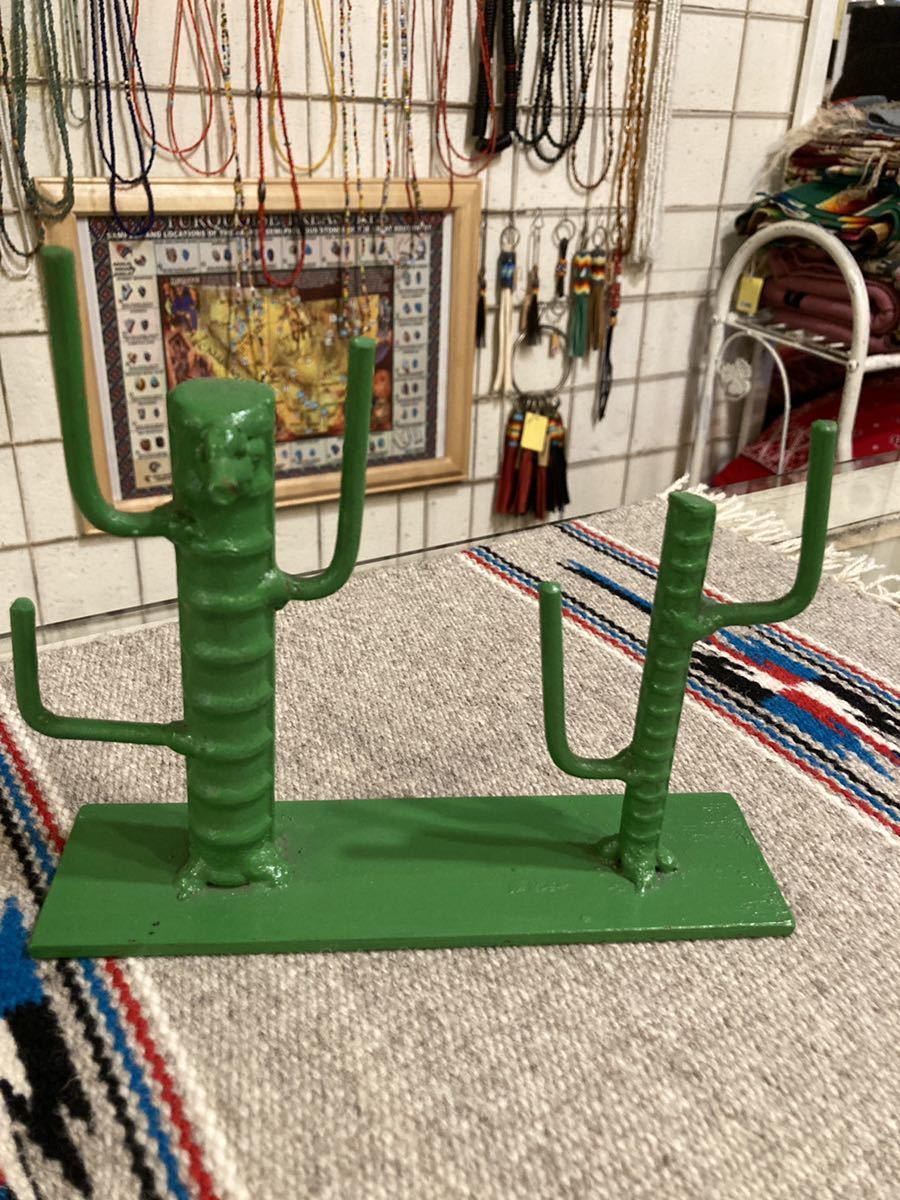  iron CACTUS cactus jewelry rack ornament 3 interior me licca Indian kau Boy west coastal area Surf Country Setagaya base USA Vintage 