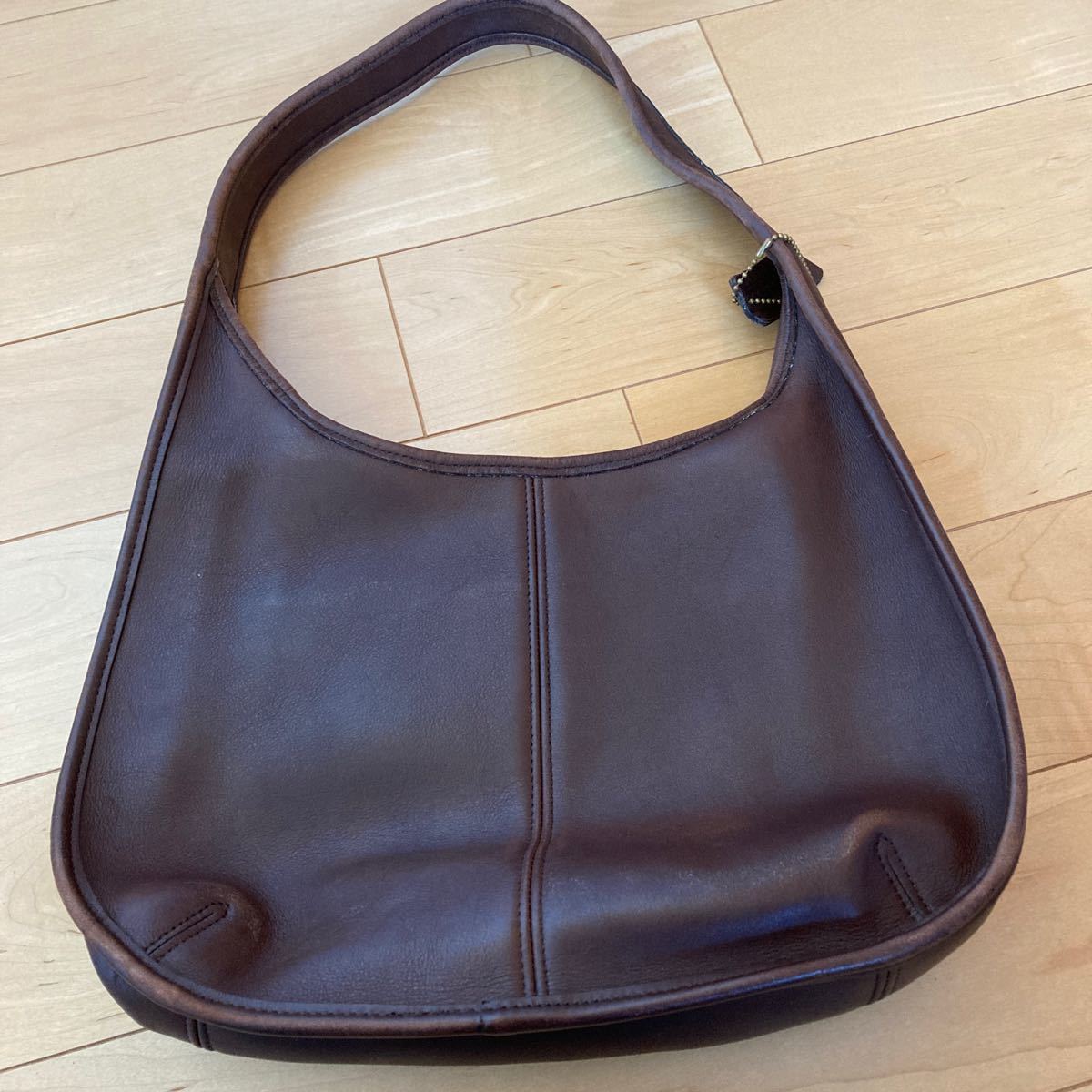 COACH オールドコーチ 希少9033ヴィンテージ 本革 ショルダーバッグ レザーショルダーバッグ コーチ ブラウン