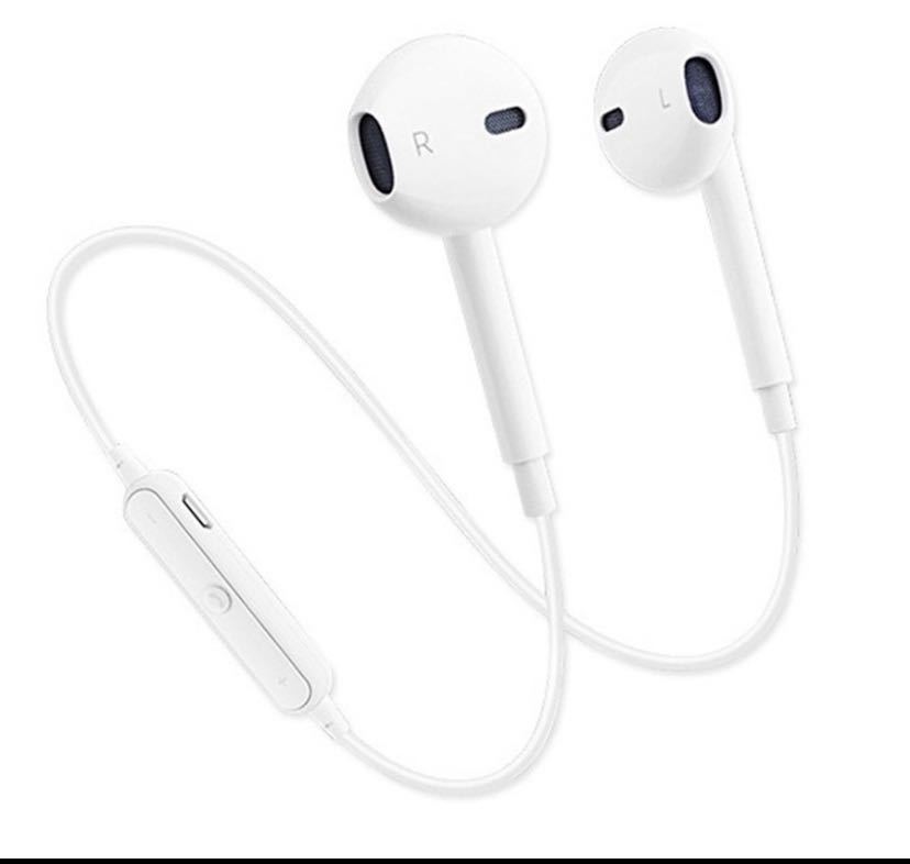 新品　Bluetooth イヤホン ブルートゥース ワイヤレス イヤホン iPhone 両耳 通話 スポーツ型