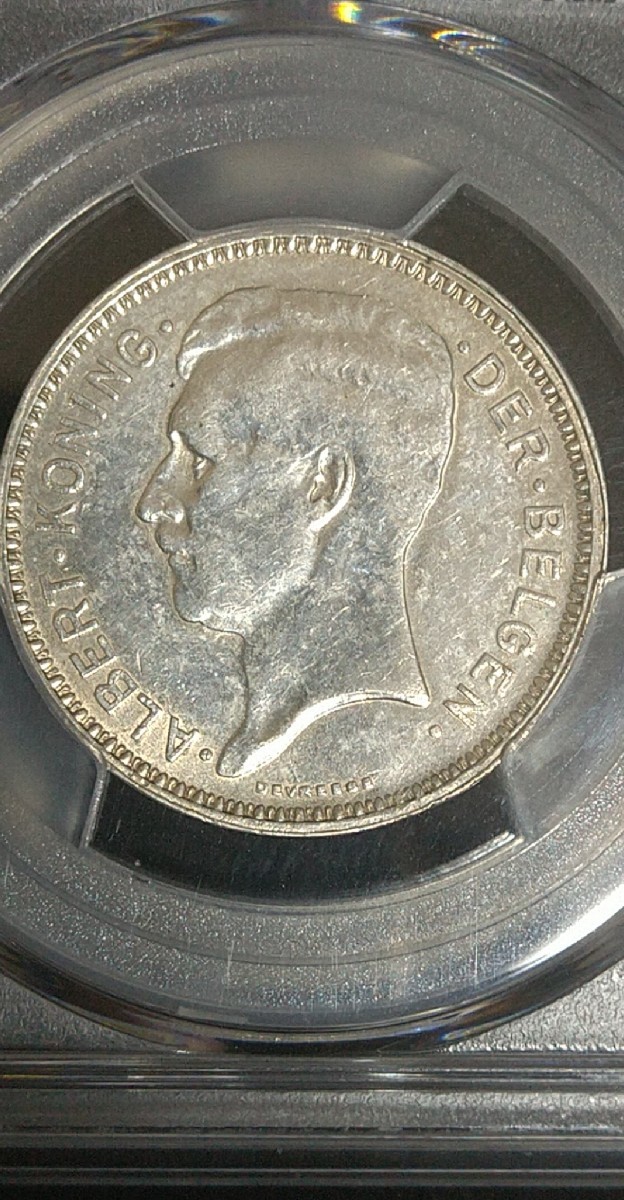 人気top 1934 ベルギー フラン 銀貨 アルベール1世 コレクション 趣味