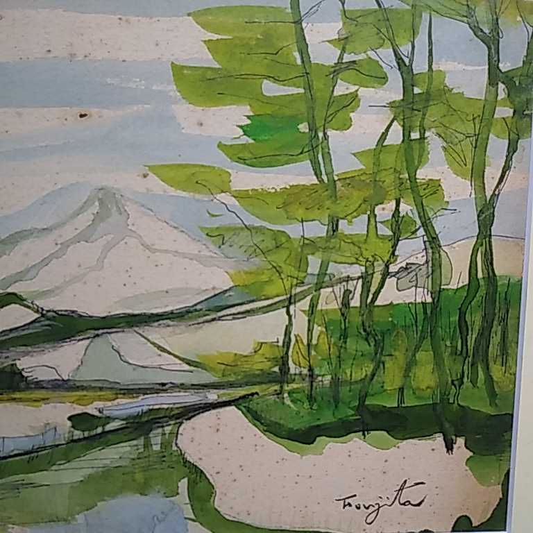 藤田嗣治サイン―風景 | bilanganresearch.com