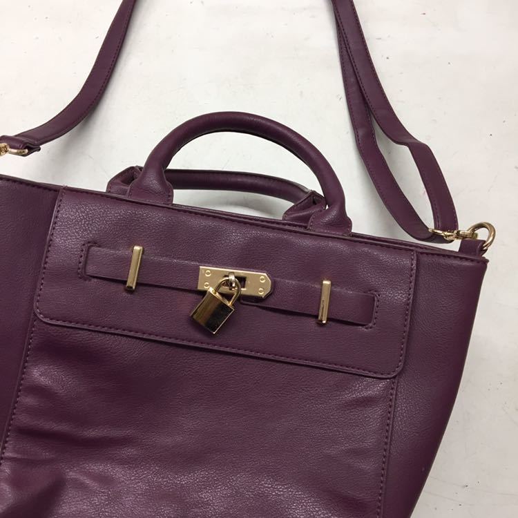  free shipping *CECIL McBEE Cecil McBee *2way shoulder bag handbag * purple #31109sjsayab