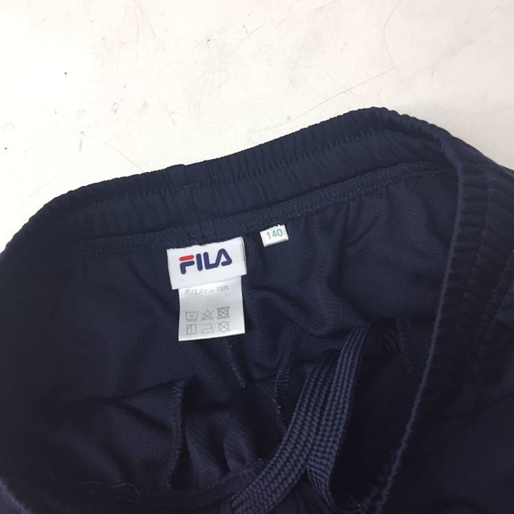 送料無料★FILA フィラ★ジャージ ハーフパンツ★キッズ 子供 女の子 140★ネイビーピンク #31116sts_画像3