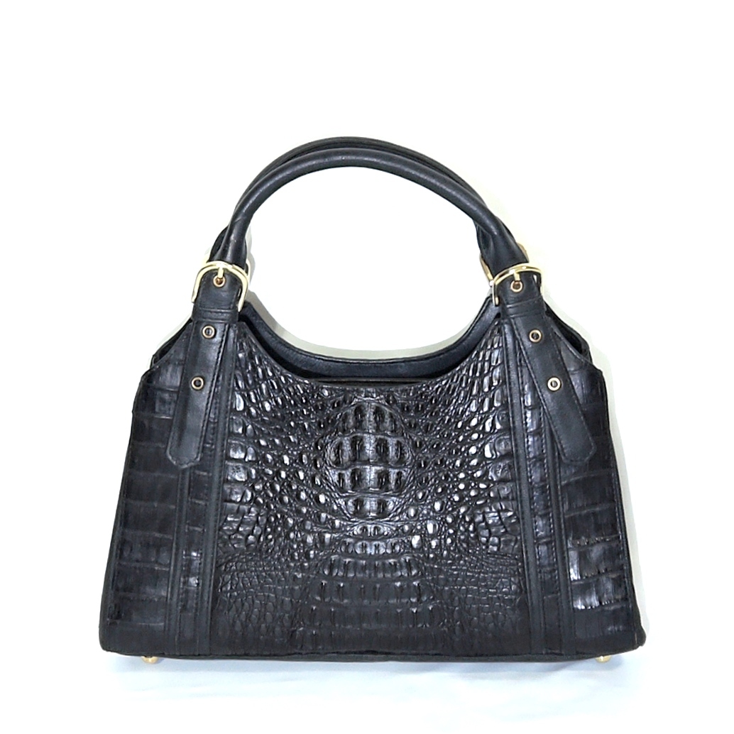  прекрасное качество ro клещи aRODANIA kai man крокодил коврик черный ko кожа ручная сумочка женский черный сумка сумка 6297